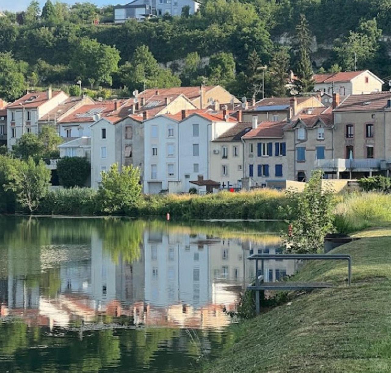 Jolie, Cozy, Confortable Maison De Ville Au Calme A 5Min Du Centre De Verdun, Parking Devant La Maison Belleville-Sur-Meuse エクステリア 写真