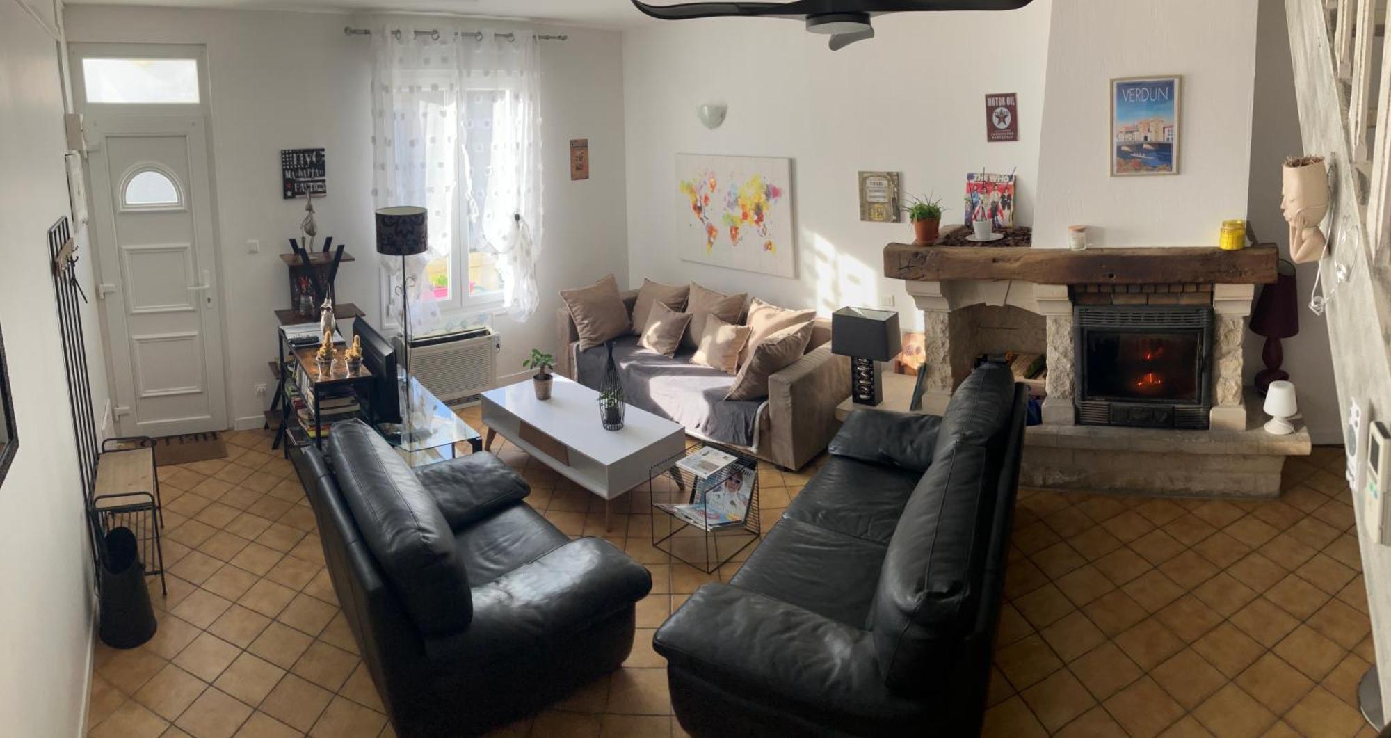 Jolie, Cozy, Confortable Maison De Ville Au Calme A 5Min Du Centre De Verdun, Parking Devant La Maison Belleville-Sur-Meuse エクステリア 写真